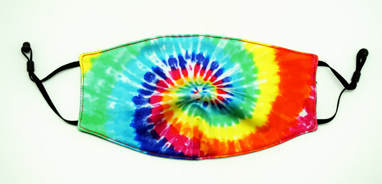 Tye Dye Printed Face Mask